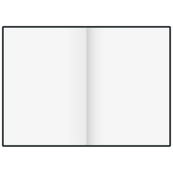 Notizbuch Earth Recycling A5 blanko Recyclingkarton hellgrau (Lagerware)