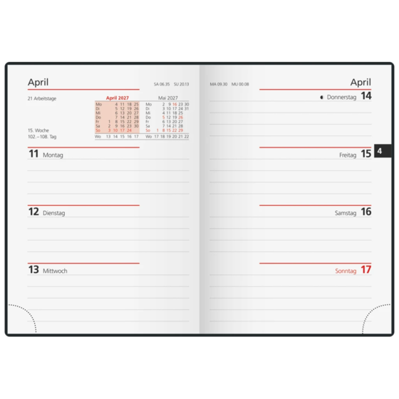 Taschenkalender Modell 28 D