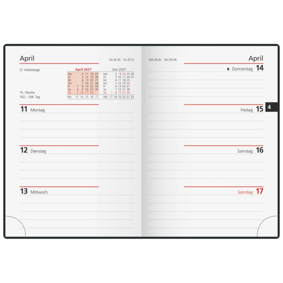Taschenkalender Modell 28 D
