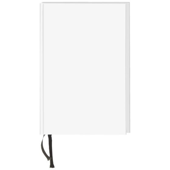 Notizbuch Office A5 Bucheinband (Inhalt mit Strichperforation) weiß (Lagerware)