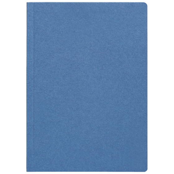 Notizbuch Earth Recycling A5 Dotted punktiert Recyclingkarton blau (Lagerware)