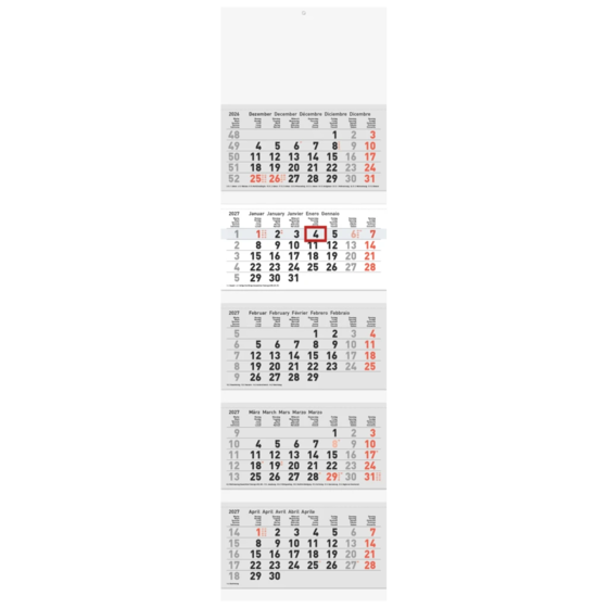 Mehrmonatskalender Modell 702 30