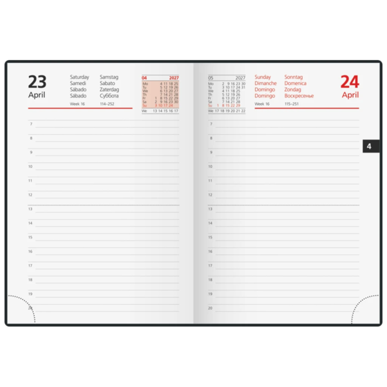 Taschenkalender Modell 32 Y