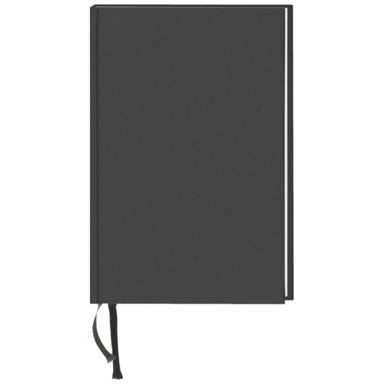 Notizbuch Office A4 kariert Bucheinbandstoff Maestro schwarz (Lagerware)