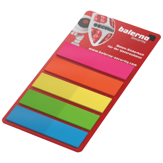 Haftnotizen Filmmarker-Set STRIPE Micro-Tac