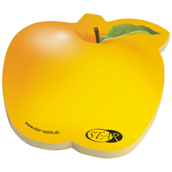 Haftnotizen ECONOMY SHAPE M (25 Blatt)