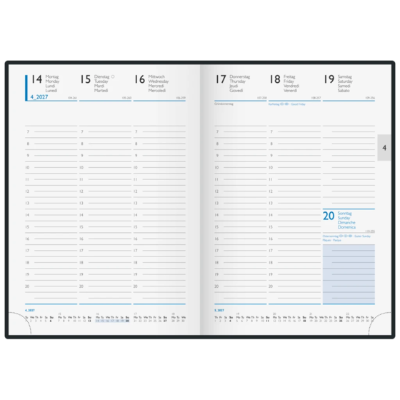 Buchkalender Modell 794