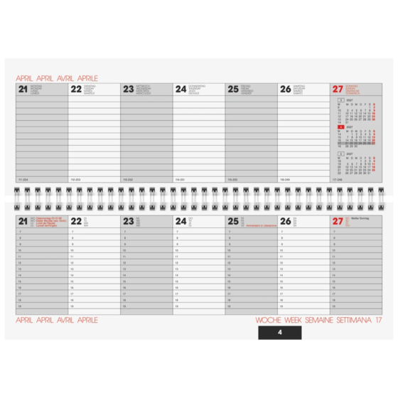 Tischkalender Modell 772