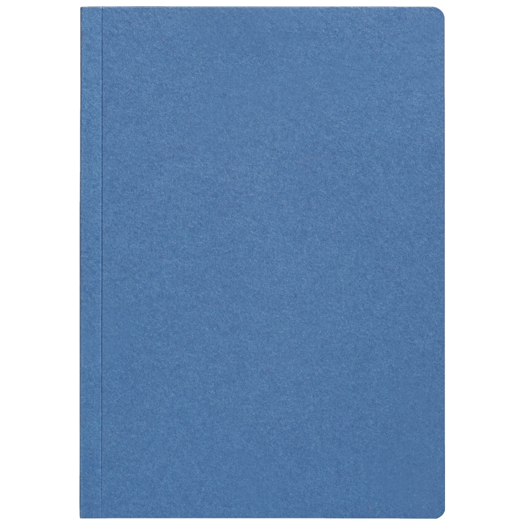 Notizbuch Earth Recycling A5 Dotted punktiert Recyclingkarton blau (Lagerware)