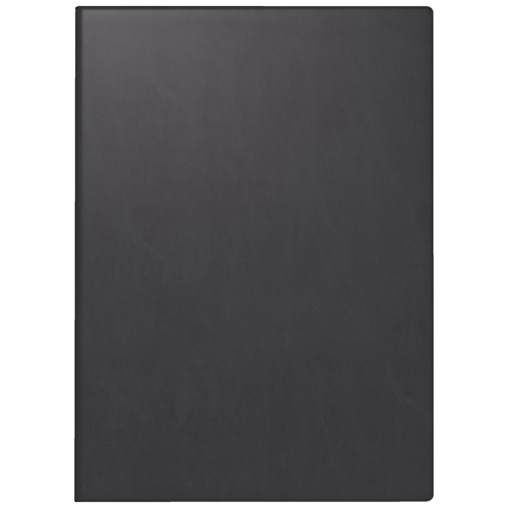 Taschenkalender Modell 733 11 Kunststoffolie Alpha schwarz (Lagerware)