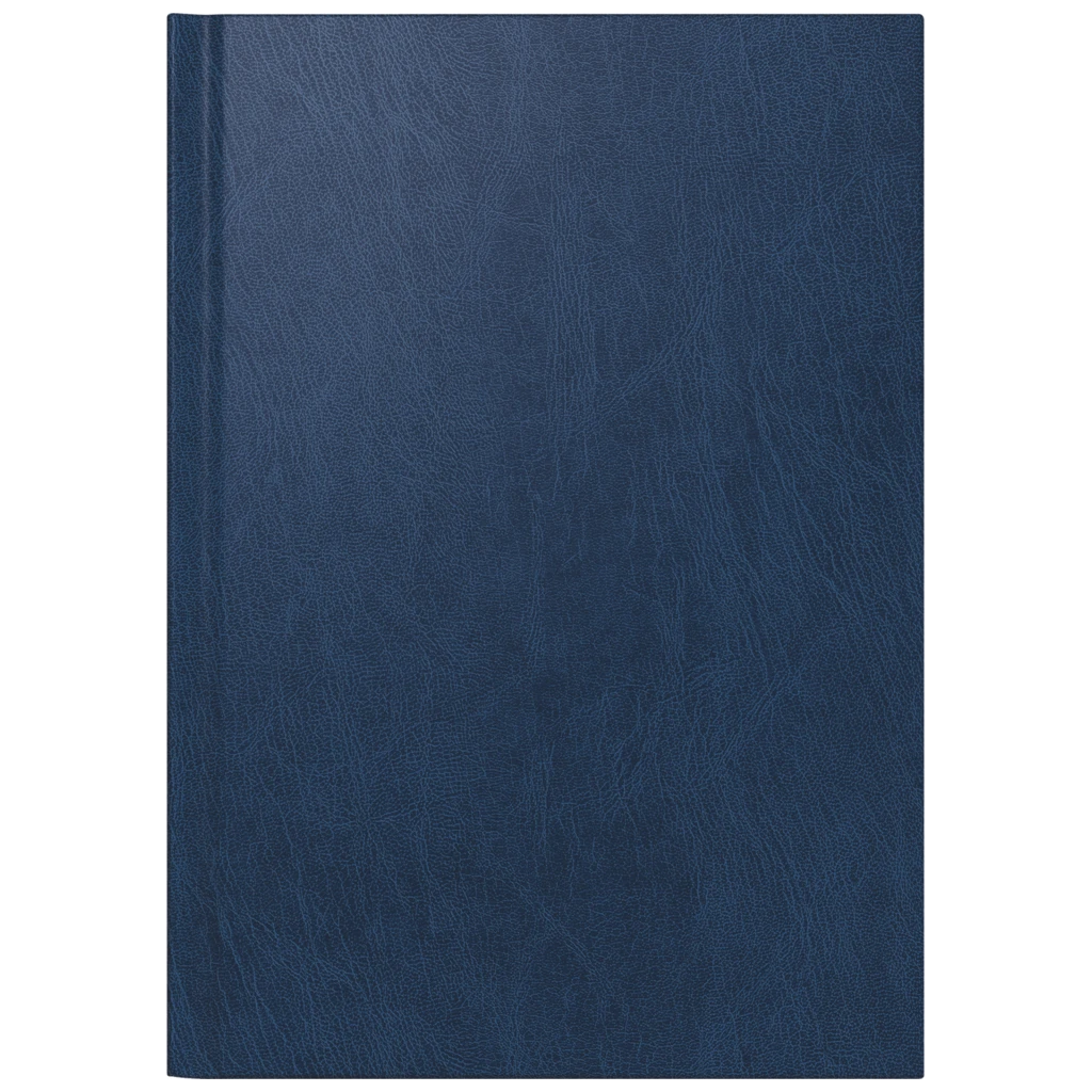 Buchkalender Modell 895 Bucheinbandstoff Miradur blau (Lagerware)